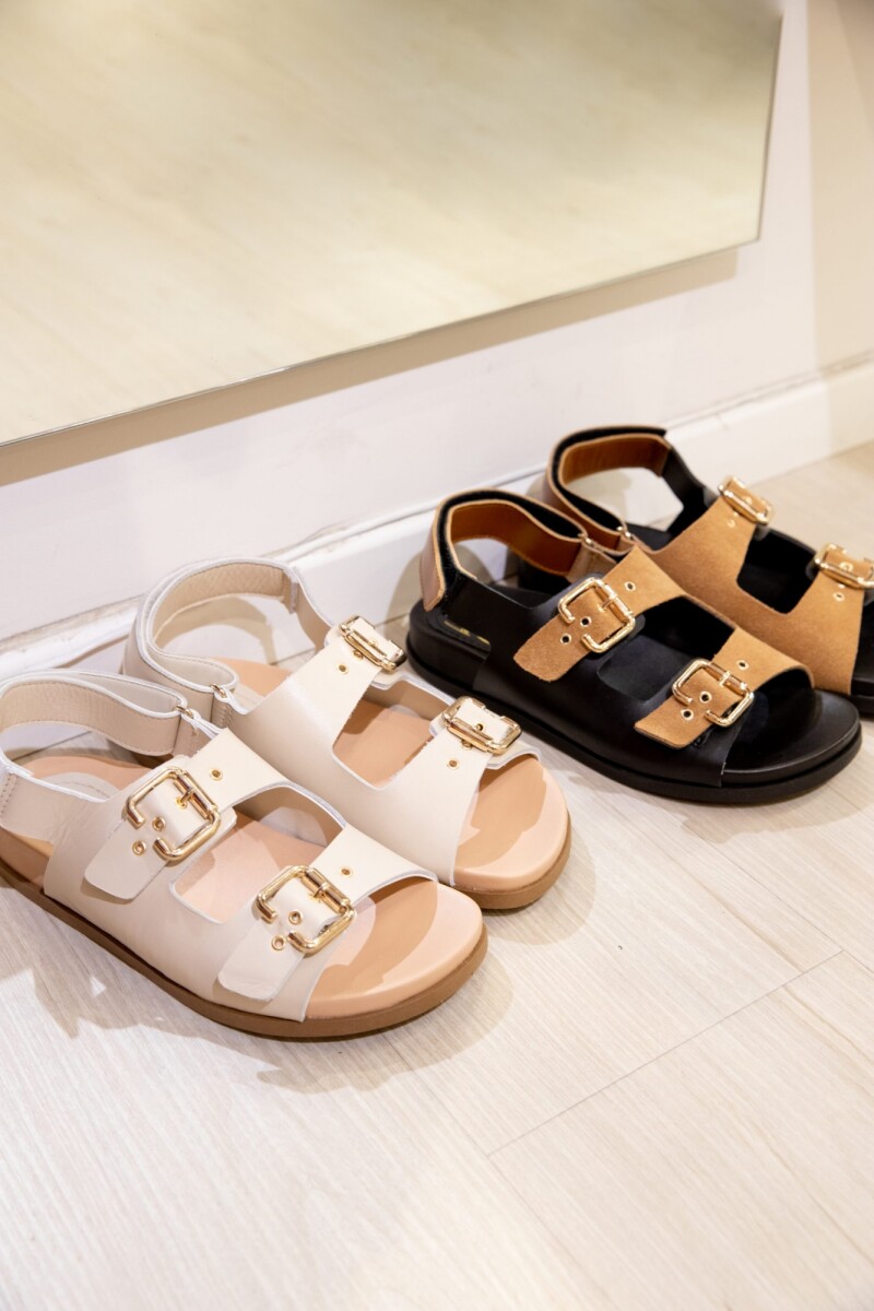 Sandalias Mango Negro