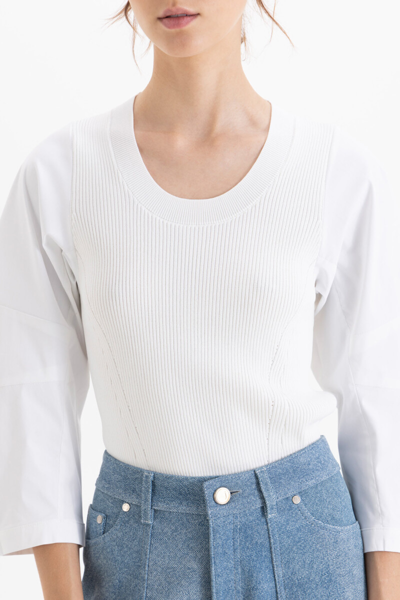 TOP HELEN Blanco
