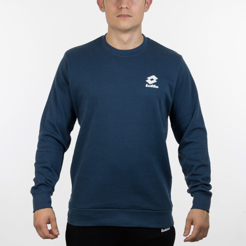 LOTTO HOMBRE BUZO DE CUELLO REDONDO LOGO CHICO - MARINO Marino