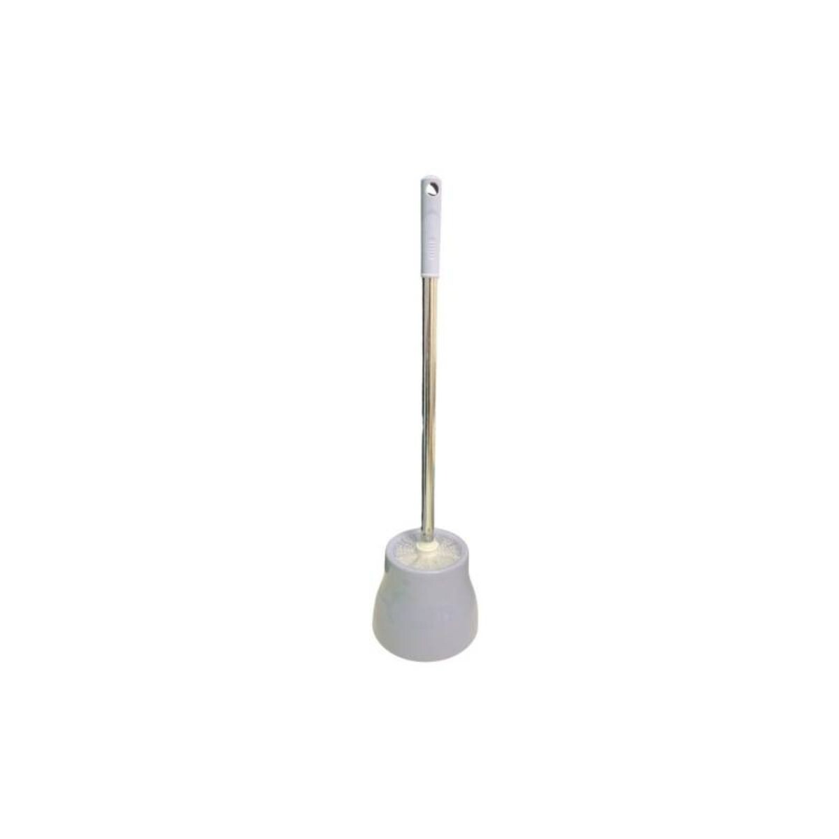 Cepillo Para Inodoro Con Base Plastico Gris 