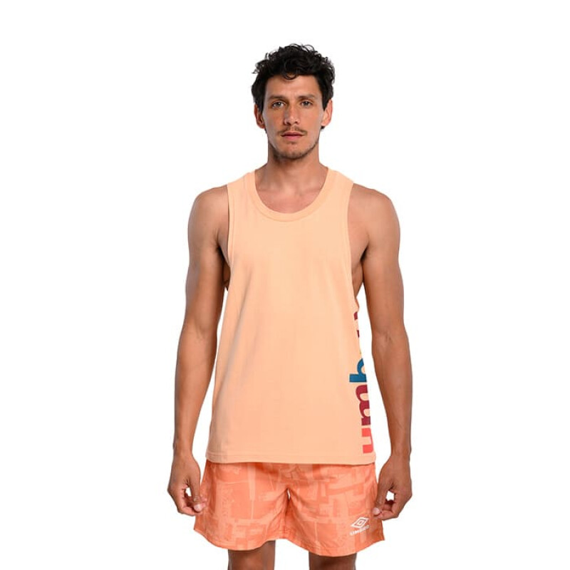 Musculosa Umbro de Hombre - 20106012 Coral-multicolor