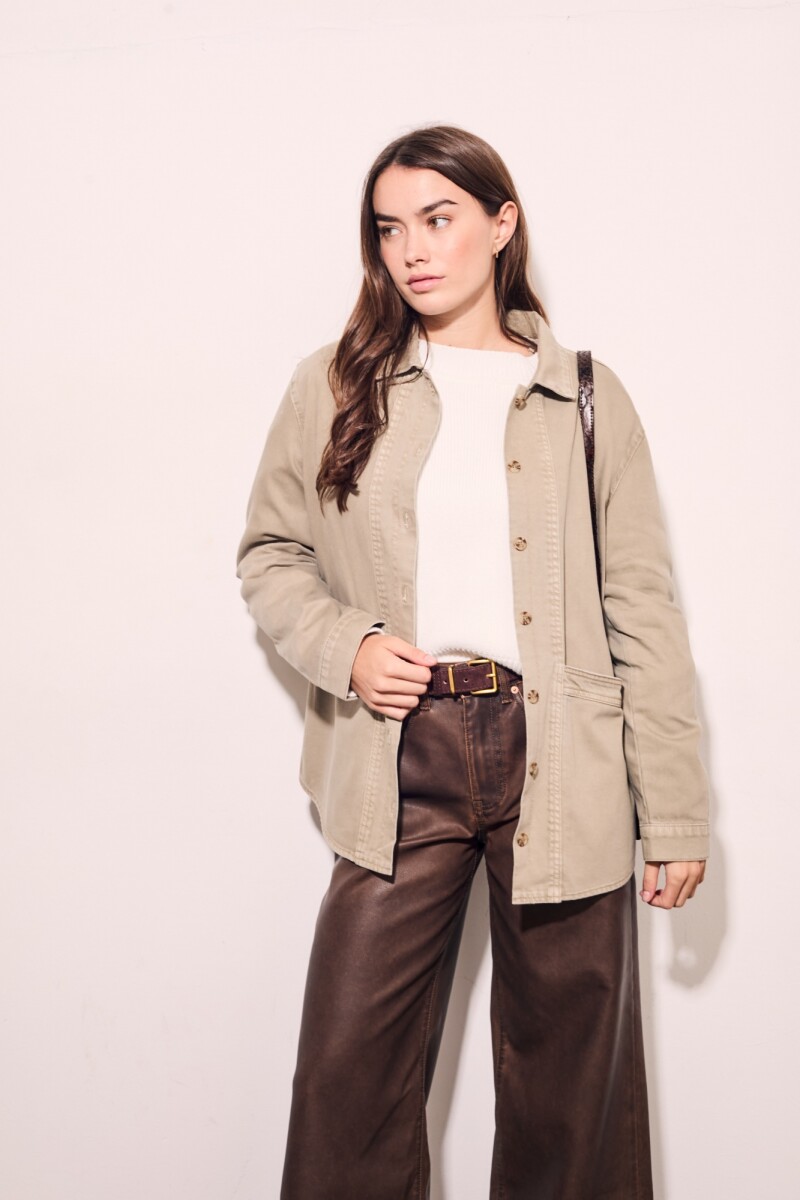 Sobrecamisa Lavada Safari