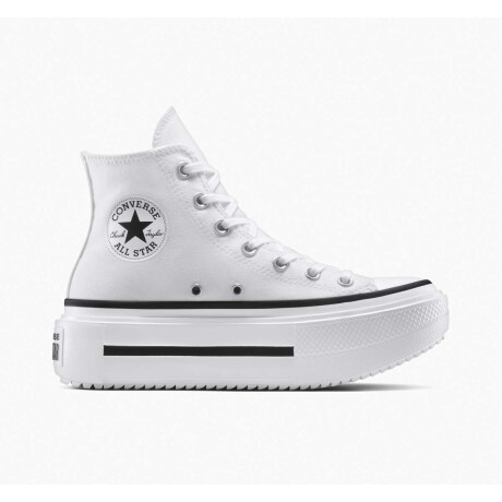 Championes Ctas Lift Double Stack Unisex Blanco