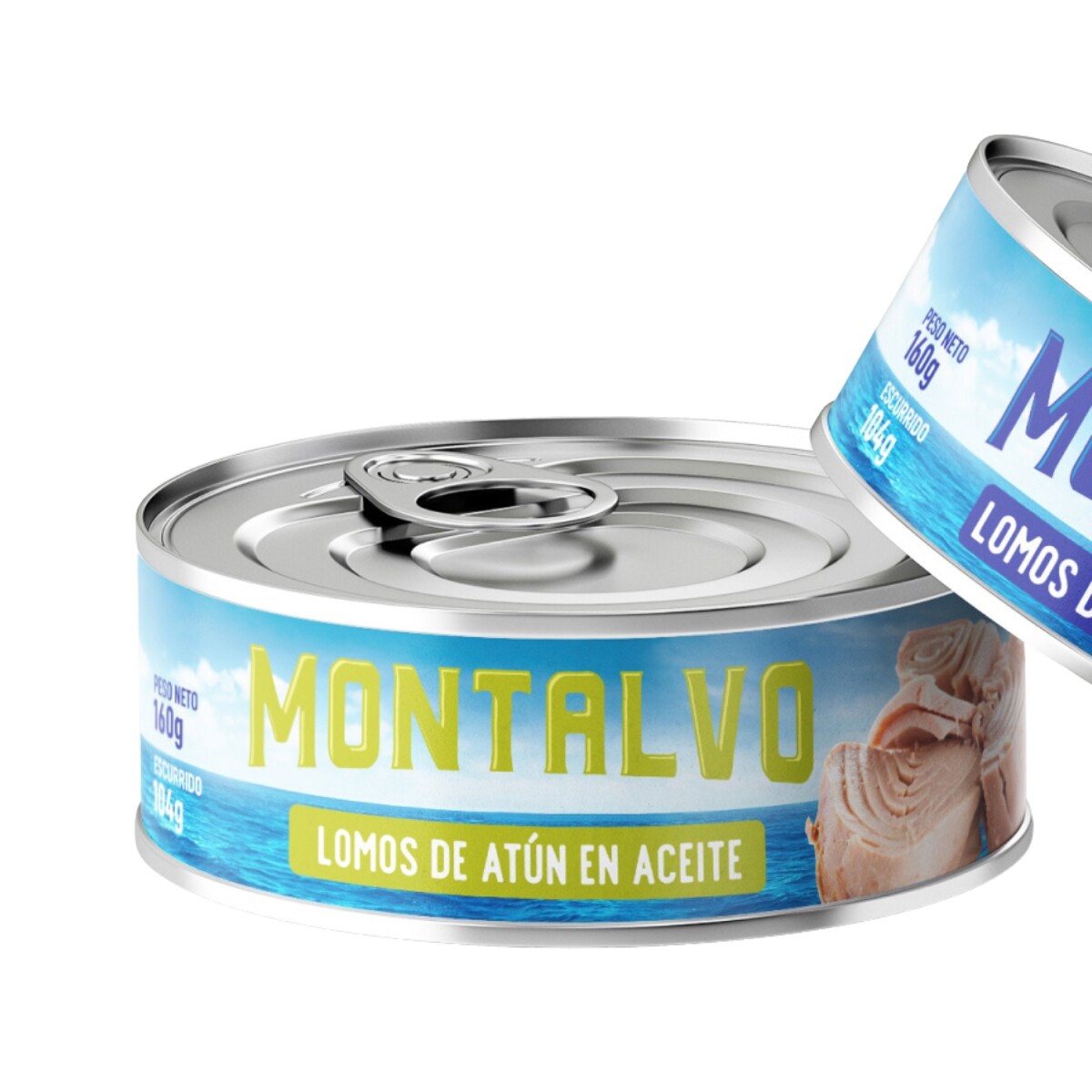 LOMITOS DE ATUN EN ACEITE MONTALVO - 160 GRS 