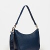 Bandolera Venice en cuero graneado Marine Blue
