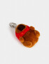 Llavero Peluche Llavero Y Charm De Capibara Disfrazado - Marron Medio