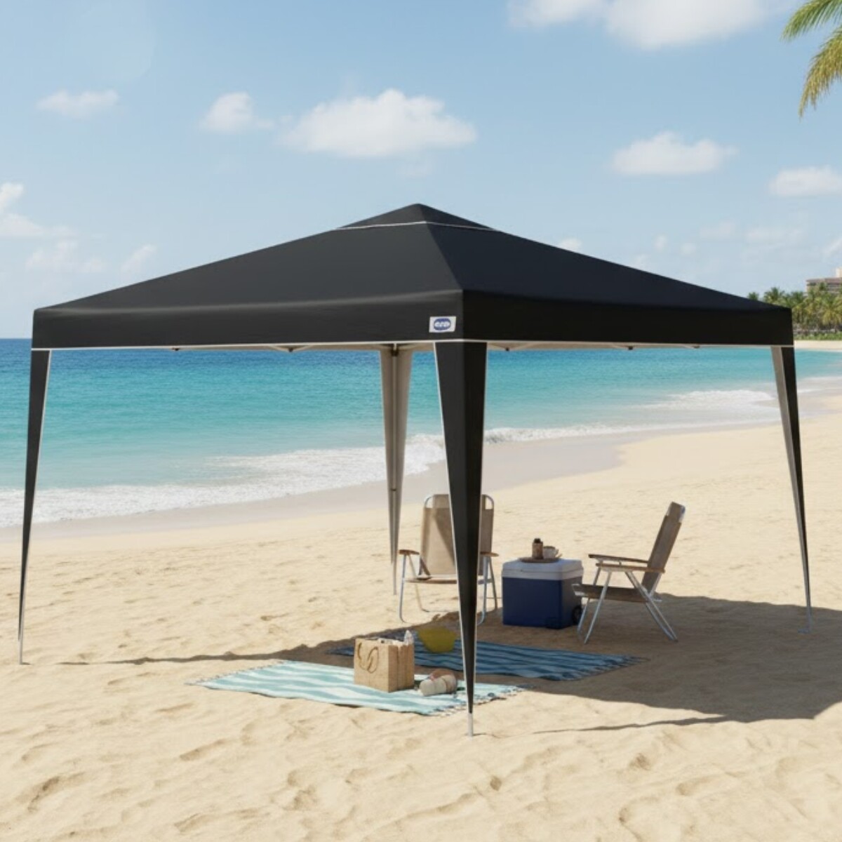 Gazebo X-Flex Oxford 3x3 - NEGRO 