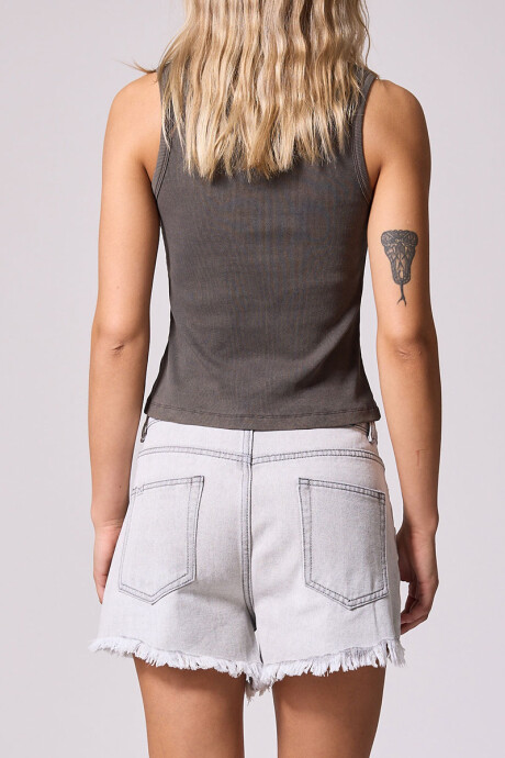 TOP SELENE DIXIE Gris Oscuro