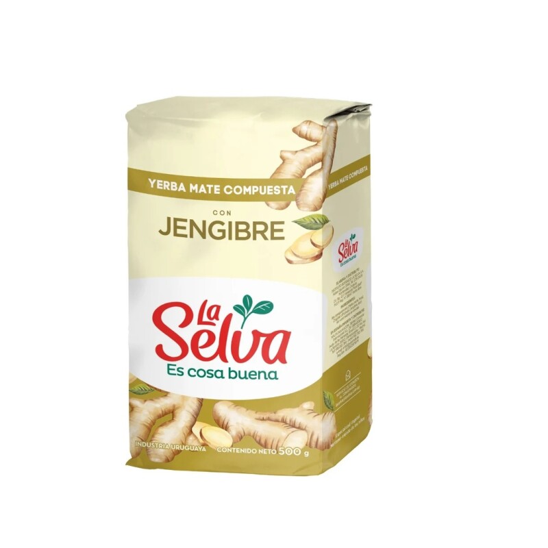 YERBA LA SELVA 500G JENGIBRE Yerba La Selva 500g Jengibre