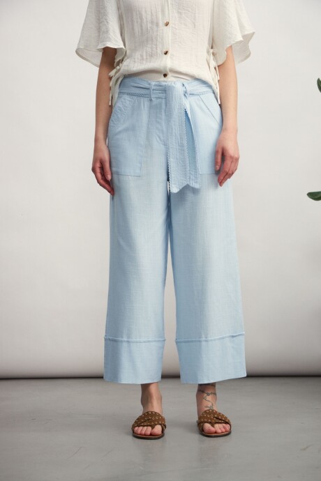Pantalón Priscila Celeste