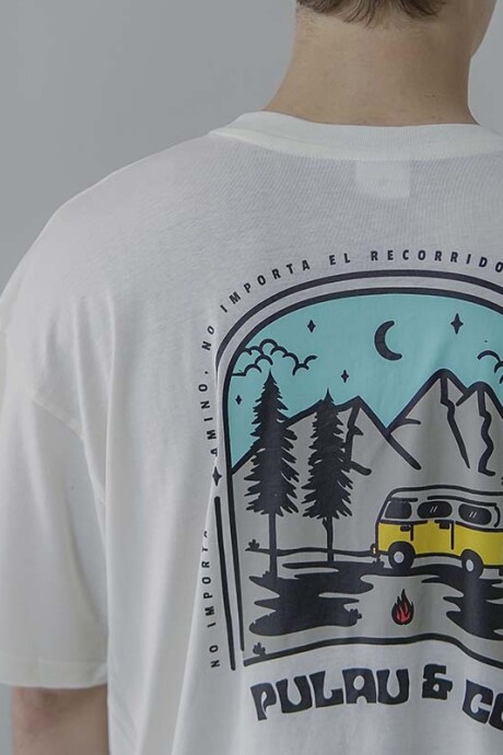 Remera Pulau Woods Crema