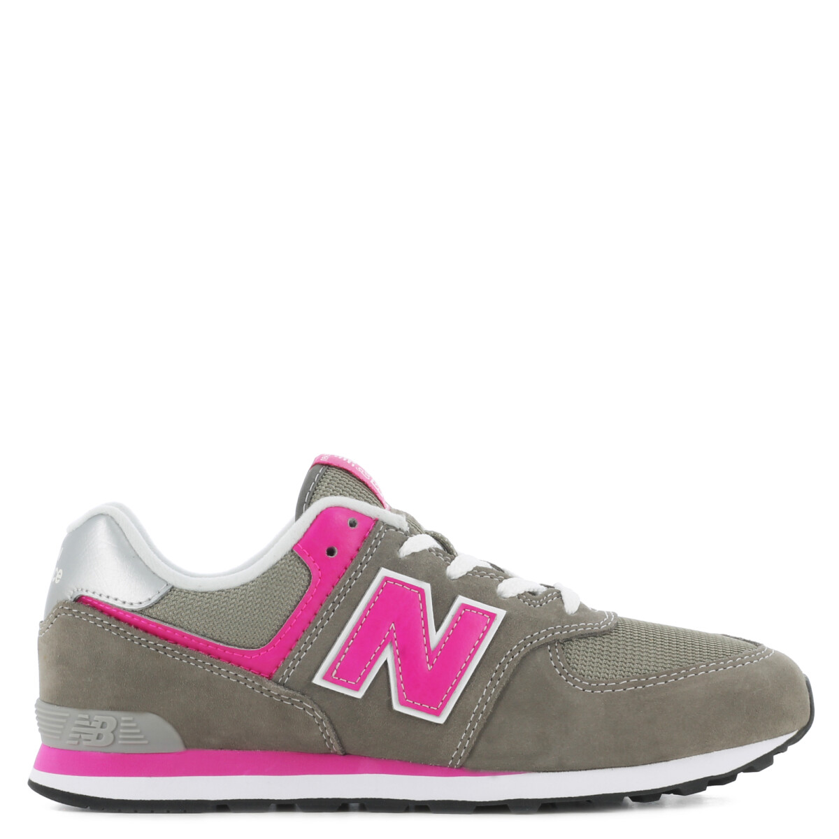 Championes Unisex New Balance Urbano New Balance - Gris - Fucsia 