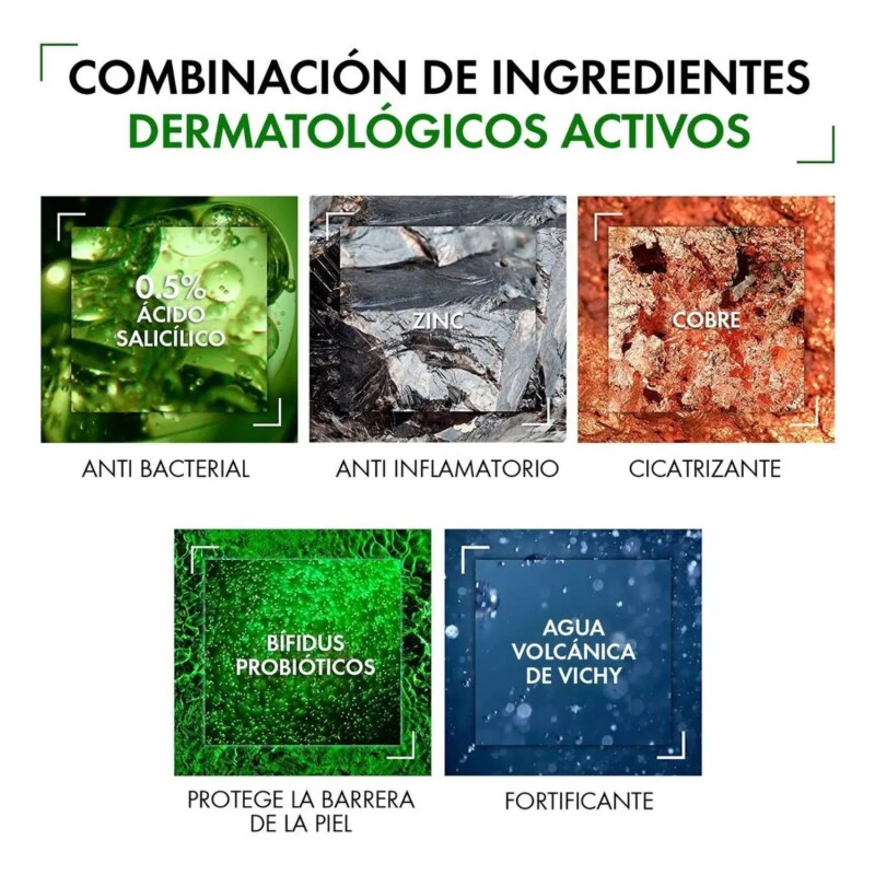 Gel Limpiador Vichy Normaderm Purificante Intensivo 200ml Gel Limpiador Vichy Normaderm Purificante Intensivo 200ml