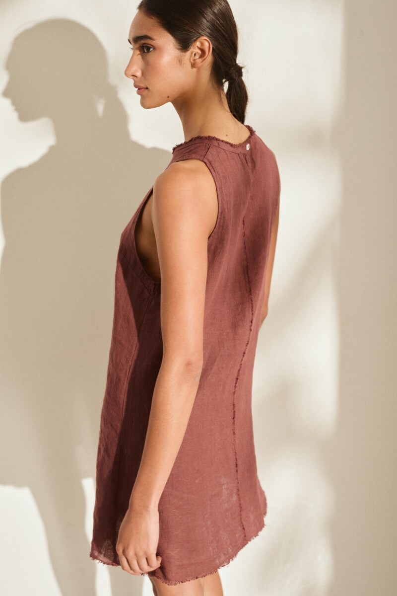 PRE VENTA VESTIDO ANANA SHORT Chocolate