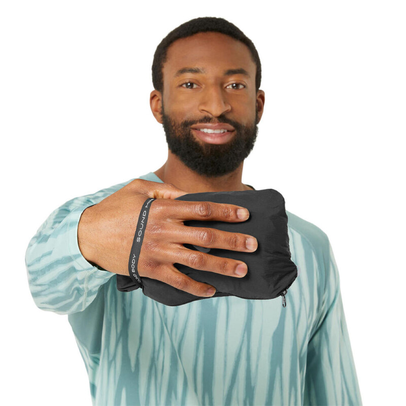 Casaca Running Road Packable Jacket Hombre Performance Black