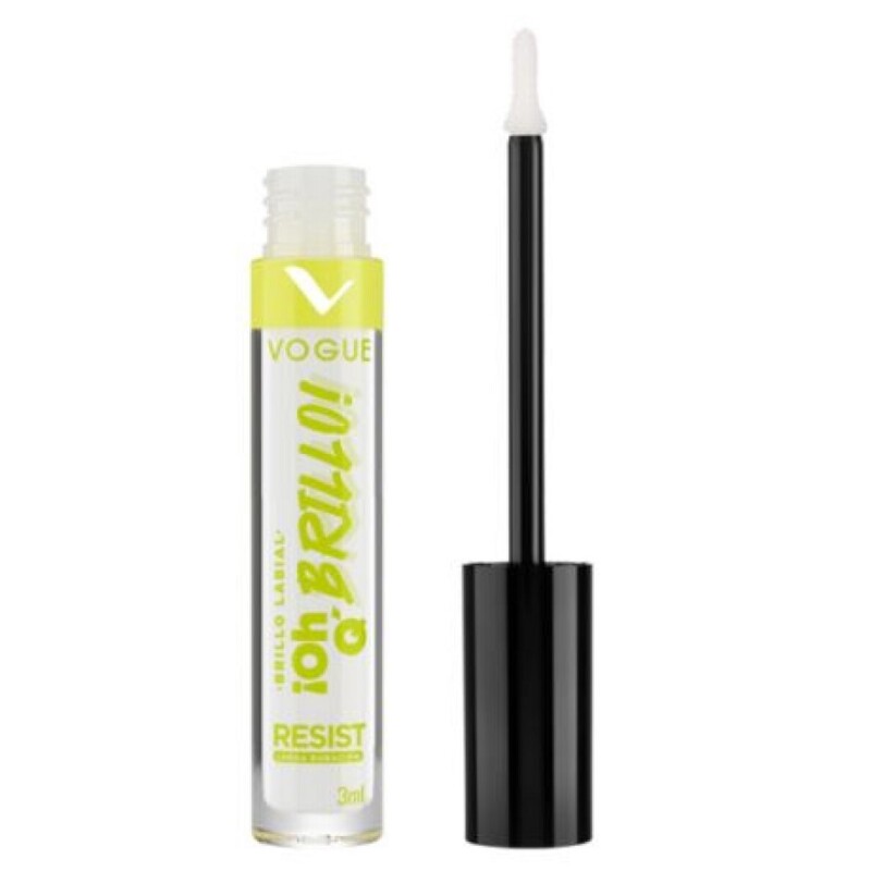 Labial Líquido Resist Oh Que Brillo Vogue Top Coat 3 Ml. Labial Líquido Resist Oh Que Brillo Vogue Top Coat 3 Ml.