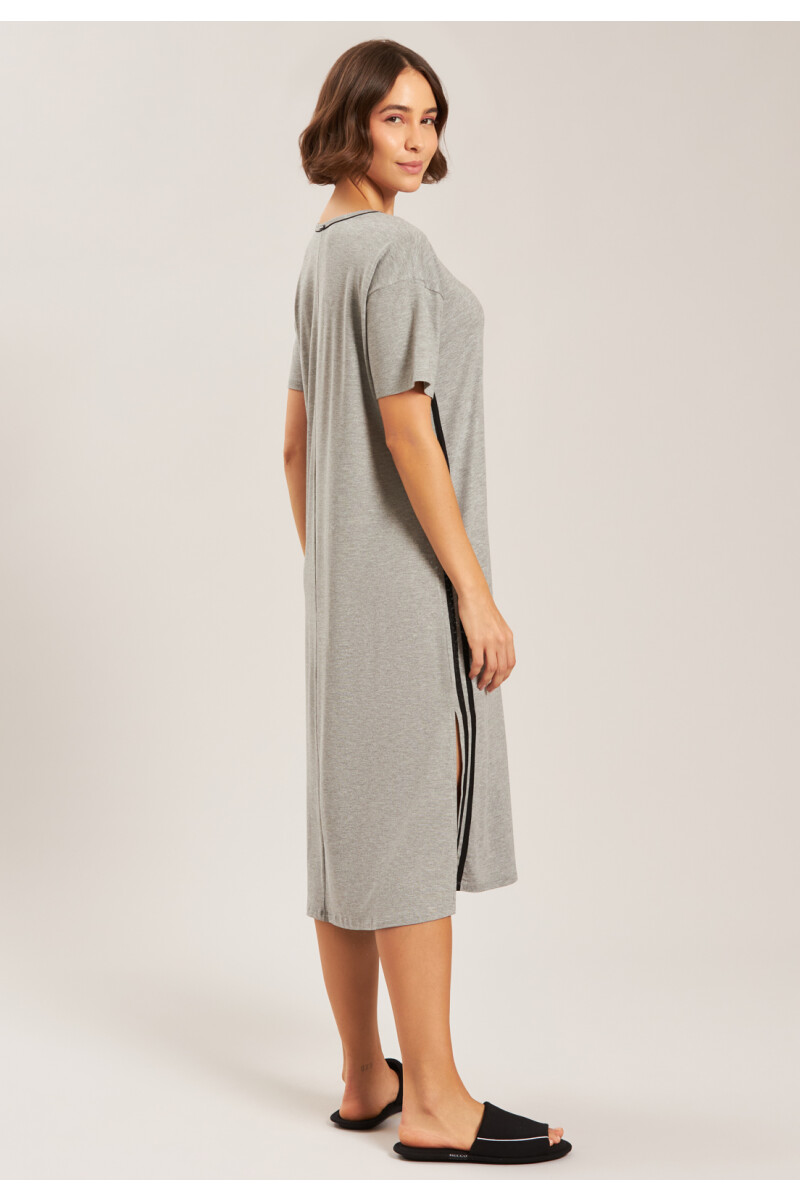 VESTIDO LARGO GRIS - 134