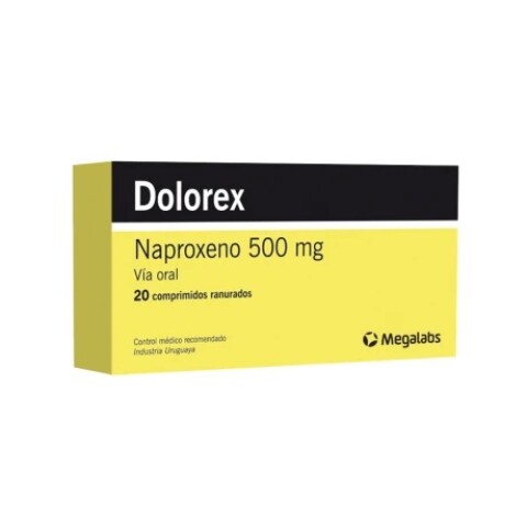 Dolorex 500 mg x 20 Comprimidos Dolorex 500 mg x 20 Comprimidos
