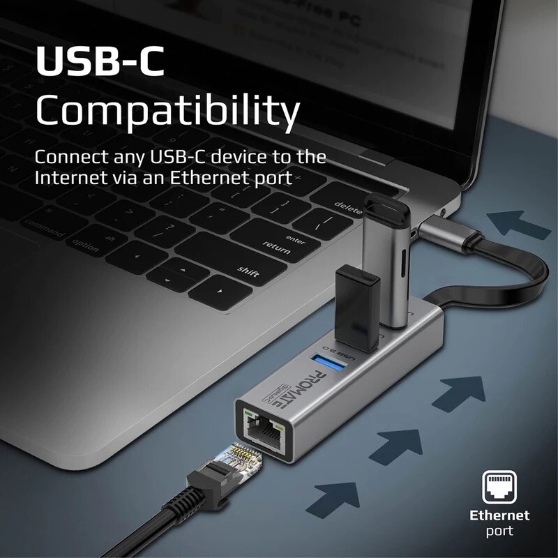 Hub USB-C GigaHub-C Ethernet Hub USB-C GigaHub-C Ethernet