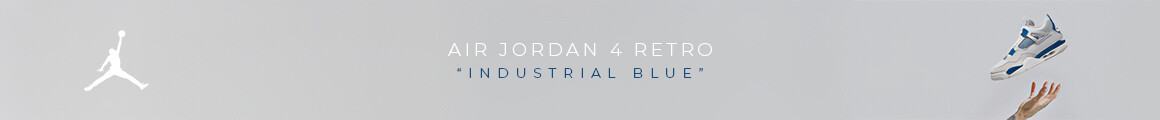 Jordan 4 Retro INDUSTRIAL BLUE