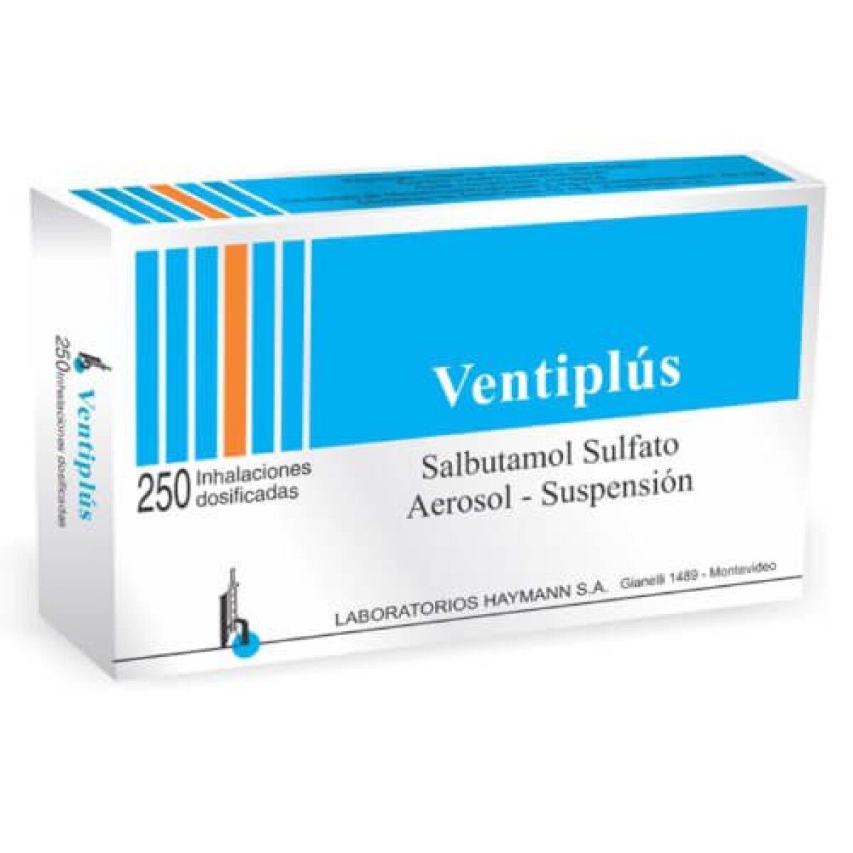 Ventiplus Inhalador 250 Dosis 