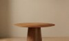 Mesa de Comedor Zara 1.2 Redonda - Línea Manhattan Marrón