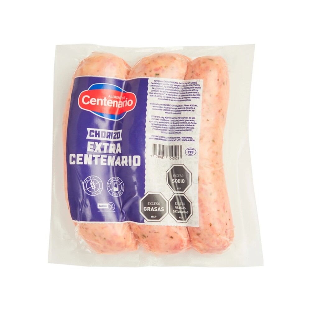 Pack 3 Chorizo Extra Centenario Pack 3 Chorizo Extra Centenario
