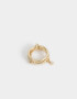 Anillos Medianos y Grandes Con strass Anillo De Metal Con Strass - Dorado
