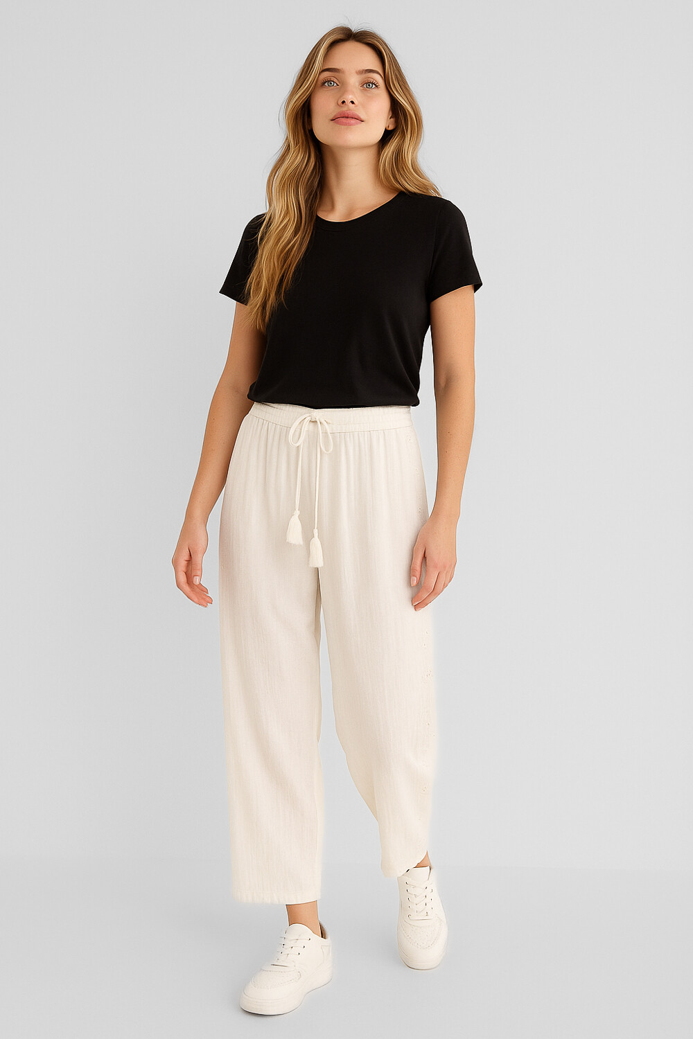 Pantalon Warnes Blanco