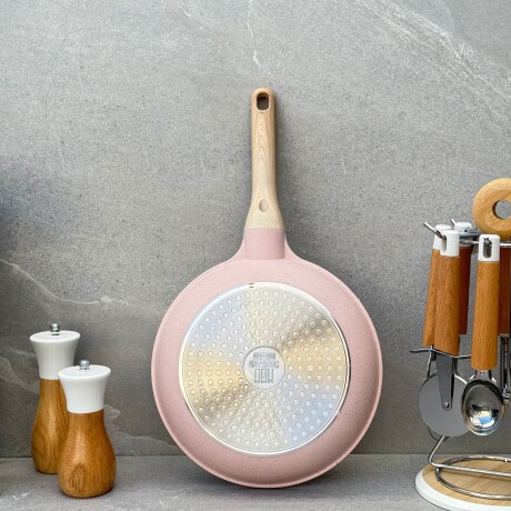 Sarten Aluminio Fundido Recubrimiento Cerámico 28cm MGC - Rosado Sarten Aluminio Fundido Recubrimiento Cerámico 28cm MGC - Rosado