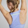 Run Ultraform Crop Tank W - Mujer Sky