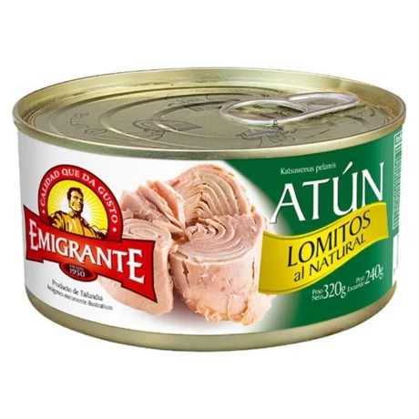 ATUN LOMITO ENT NATURAL LATA 354G EMIGRANTE ATUN LOMITO ENT NATURAL LATA 354G EMIGRANTE