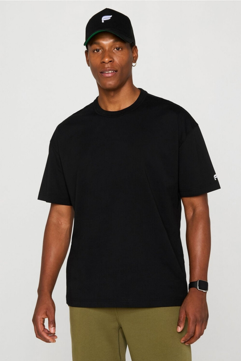 Polo The Effortless Oversized Tee Hombre - Black 