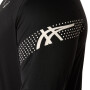 Casaca Running Icon Ls 1/2 Zip Hombre Performance Black