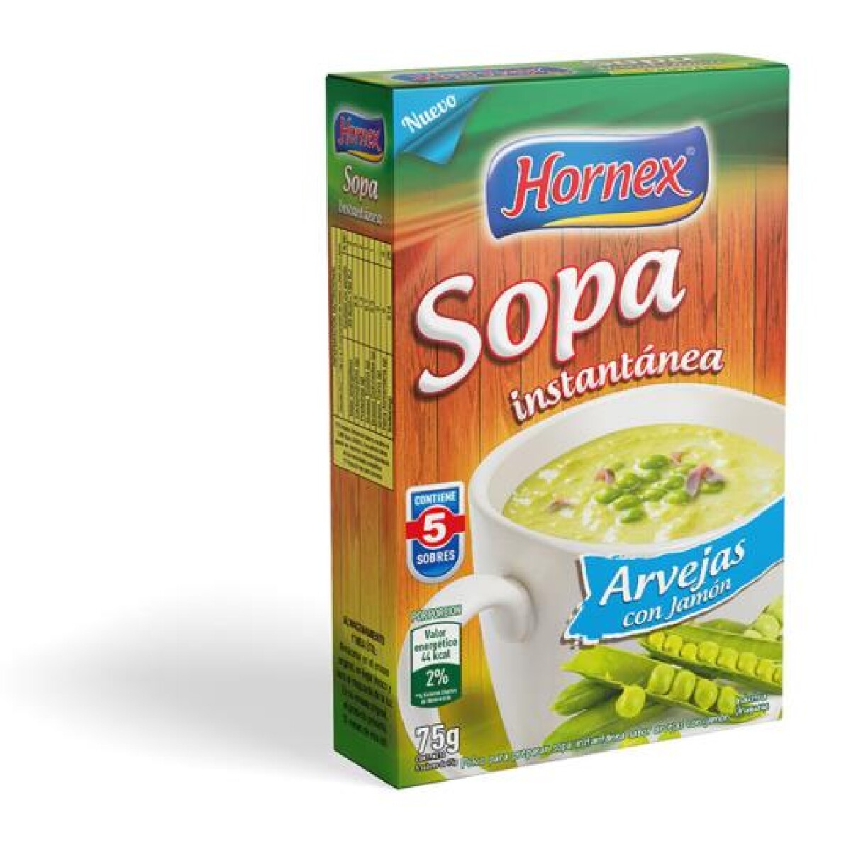 NAT-SOPA HORNEX ARVEJA Y JAMON 