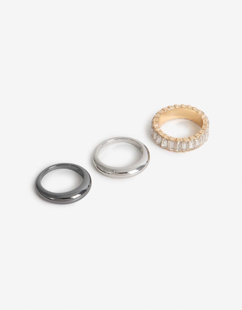 Sets Anillos Strass 