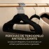 Percha De Terciopelo Antideslizante Ropa Pack 50 Unidades Percha De Terciopelo Antideslizante Ropa Pack 50 Unidades