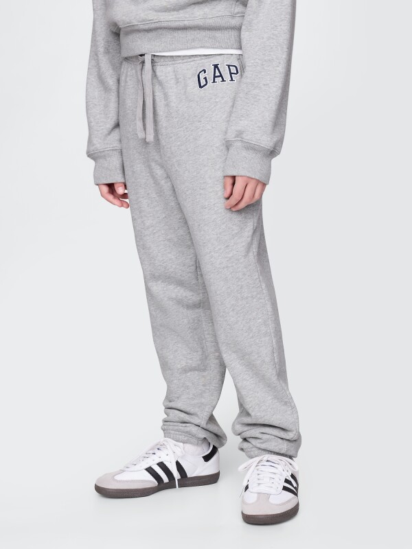 V-FRCH FT BAS HERITAGE LOGO JOG LIGHT HEATHER GREY B08