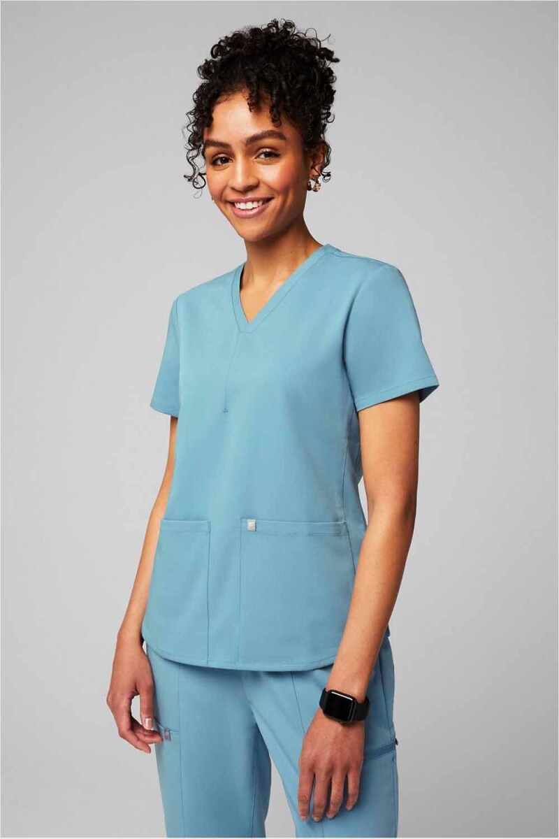 Top Method Scrub Top Mujer - Wave 