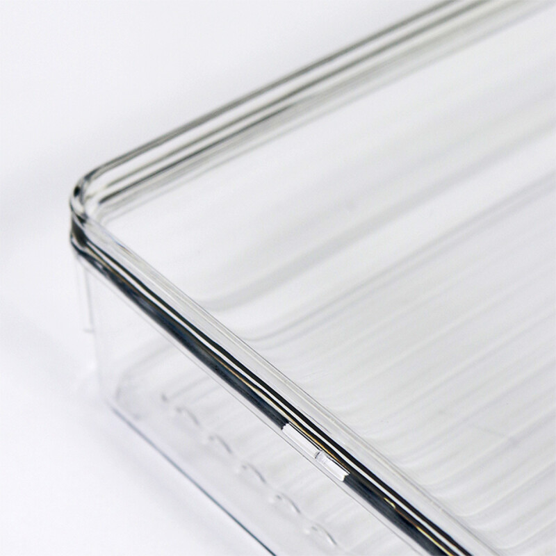 ORGANIZADOR RECT ACRIL TRANSP 30X20.5X5CM Unica