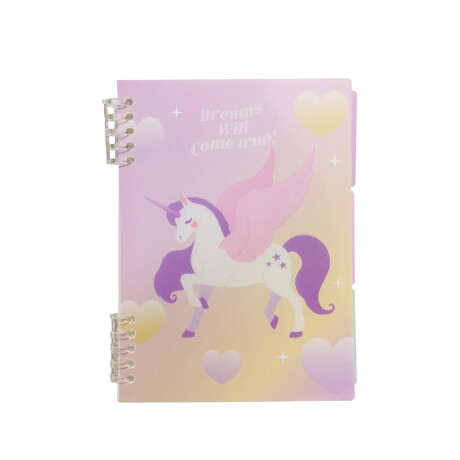 Cuaderno unicornio A5 diseño 2