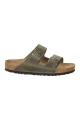 Sandalia Arizona Soft Footbed Oiled Leather - Estrecho Khaki