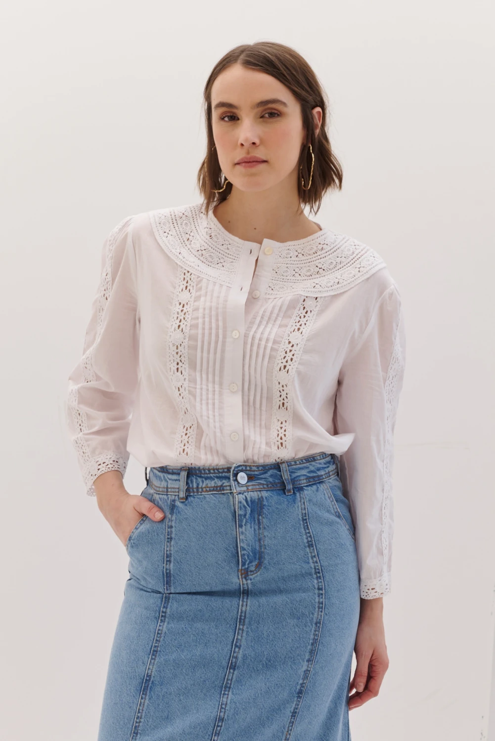 CAMISA CHLOE blanco 1