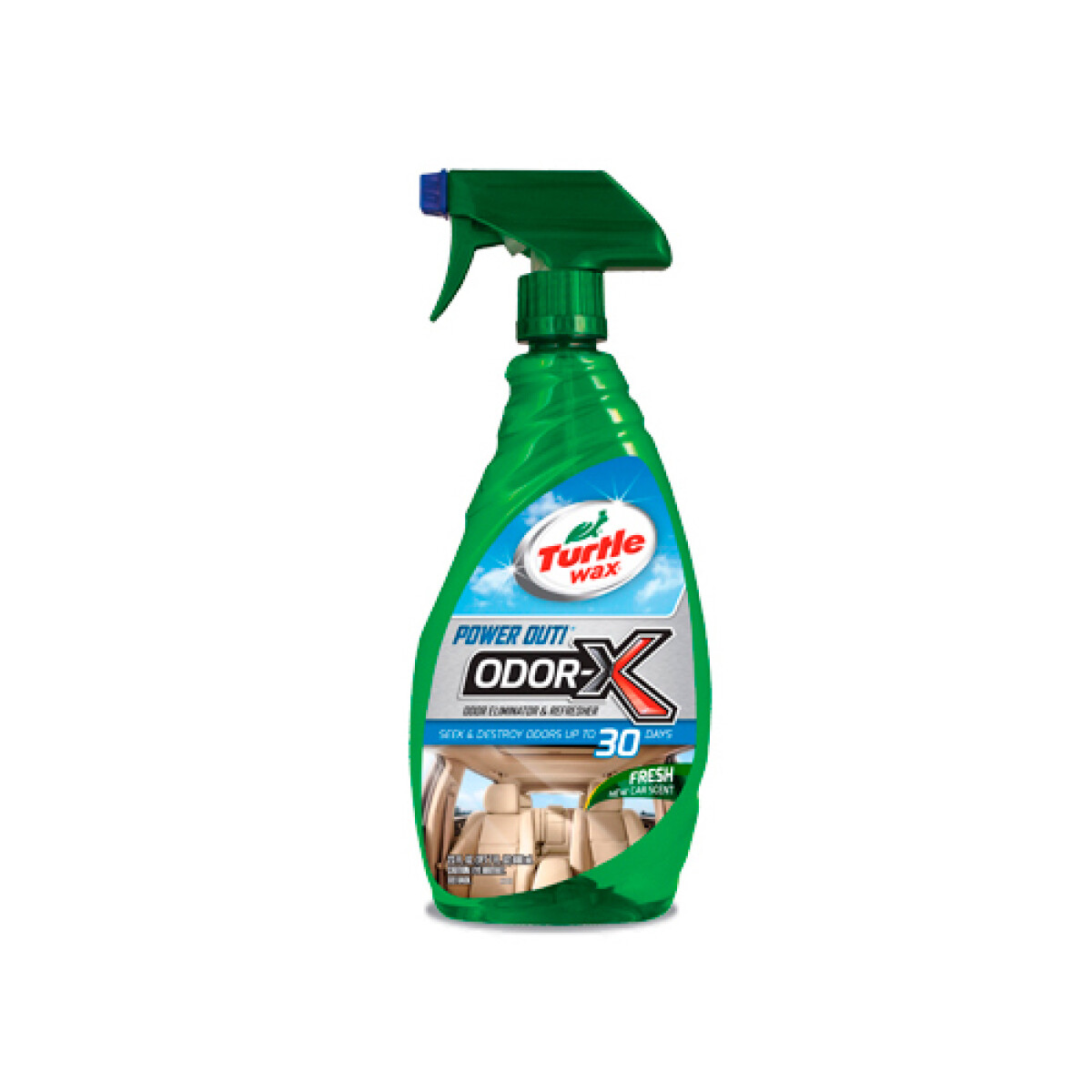 LIMPIEZA Y ACABADO - POWER OUT ODORX ELIMINA OLORES INTERIOR SPRAY 680M TORTUGA (TURTLE WAX) 
