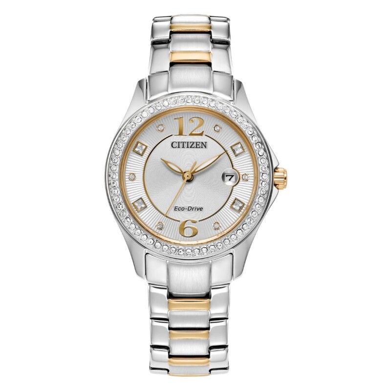 Reloj Citizen FE1146-71A para dama con correa de acero Plateado