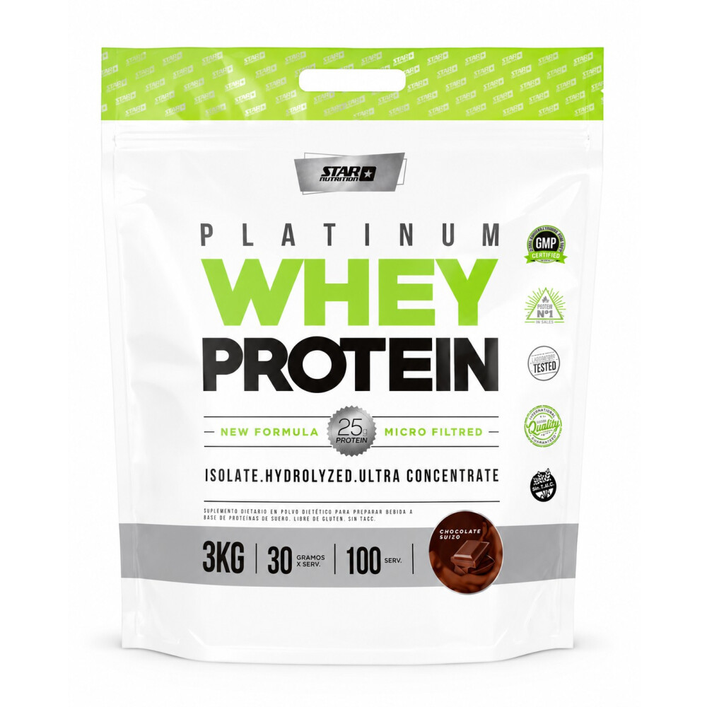 Platinum Whey Protein Chocolate 3 kg Star Nutrition Platinum Whey Protein Chocolate 3 kg Star Nutrition