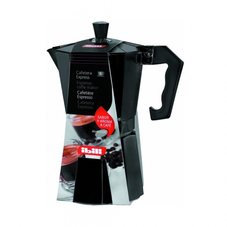 CAFETERA INDUCCIÓN ALUMINIO 6 TAZAS (300 ML.) - Simi Seguridad