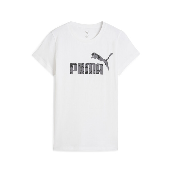 Remera Puma ESS NATURE 2.0 Tee de Mujer - 684986 02 Blanco
