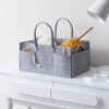 Caddy organizador multifuncion pañalera gris
