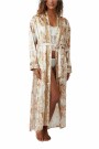 PAJAMA PARTY HOLIDAY ROBE Marfil